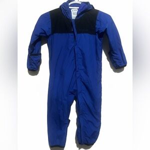 Columbia Kids Black and Blue Footie